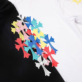 CHRM HRTS Hoodie Colorful Crosses Design CH076