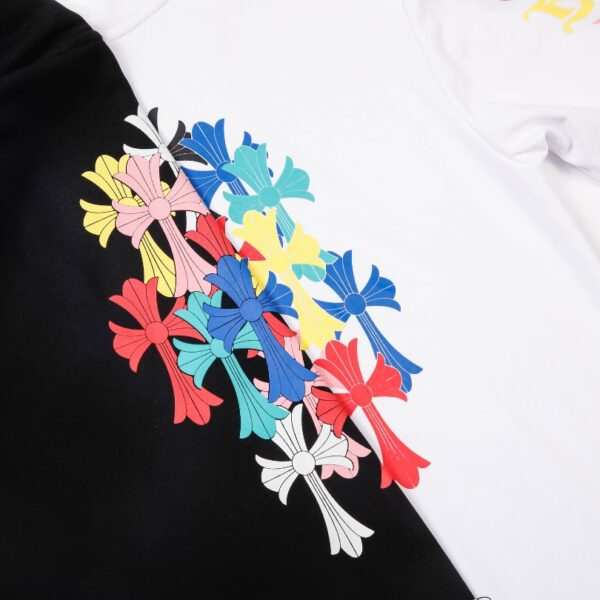 CHRM HRTS Hoodie Colorful Crosses Design CH076