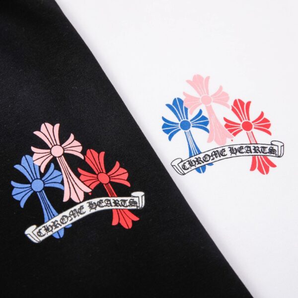 CHRM HRTS Hoodie Colorful Crosses Design CH076