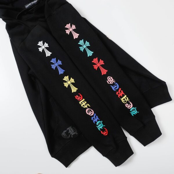CHRM HRTS Hoodie Multicolor Cross Logo CH079