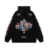 CHRM HRTS Hoodie Multicolor Cross Logo CH079