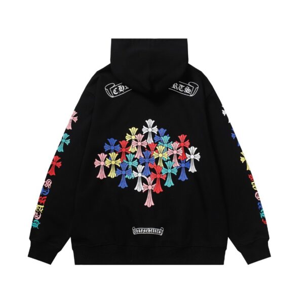 CHRM HRTS Hoodie Multicolor Cross Logo CH079
