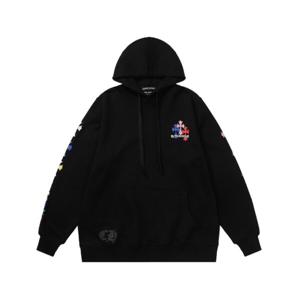 CHRM HRTS Hoodie Multicolor Cross Logo CH079
